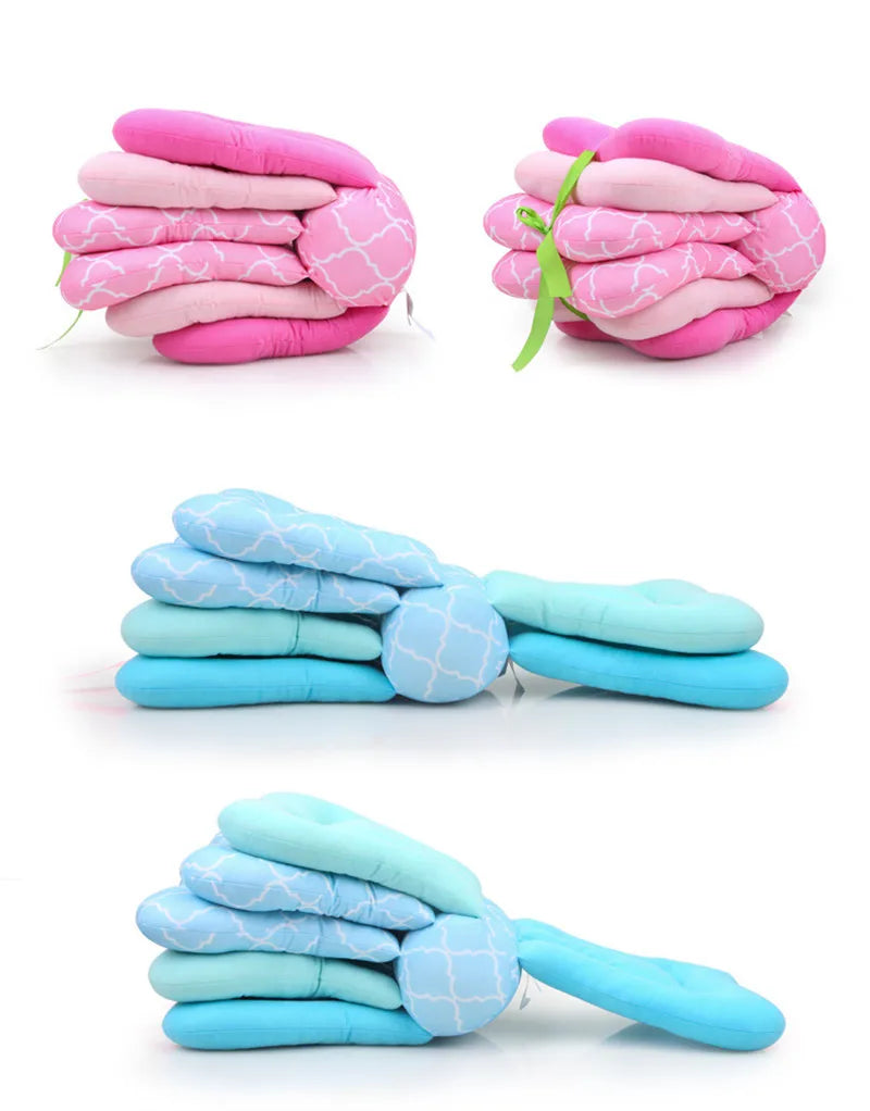Multi-Function Nursing Pillow for Breastfeeding & Bottle Feeding – 100% Cotton Maternity Cushion for Newborns