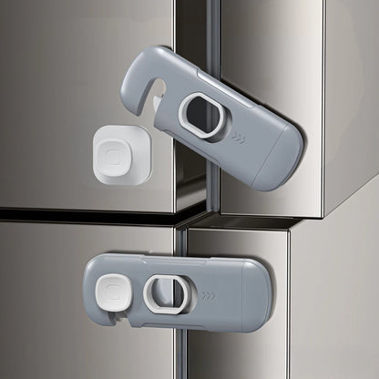 Child Safety Cabinet Locks 2-Pack – No-Tool Installation, Universal Fit for Drawers, Fridges & Cupboards