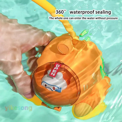 Baby Bath Electric Submarine Toys Shower Sucker Interactive Play Spray Bathtub Water Toys Sprinkler Baby Shower for Kids