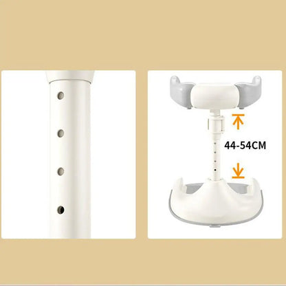 Non-Slip Baby Shower Stand – Foldable Adjustable Height Bath Support for Toddlers