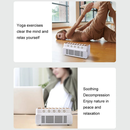 Portable Baby White Noise Machine & Bluetooth Speaker – 8 Soothing Sounds for Sleep