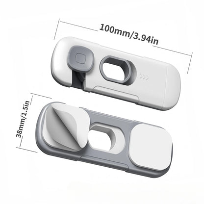Child Safety Cabinet Locks 2-Pack – No-Tool Installation, Universal Fit for Drawers, Fridges & Cupboards