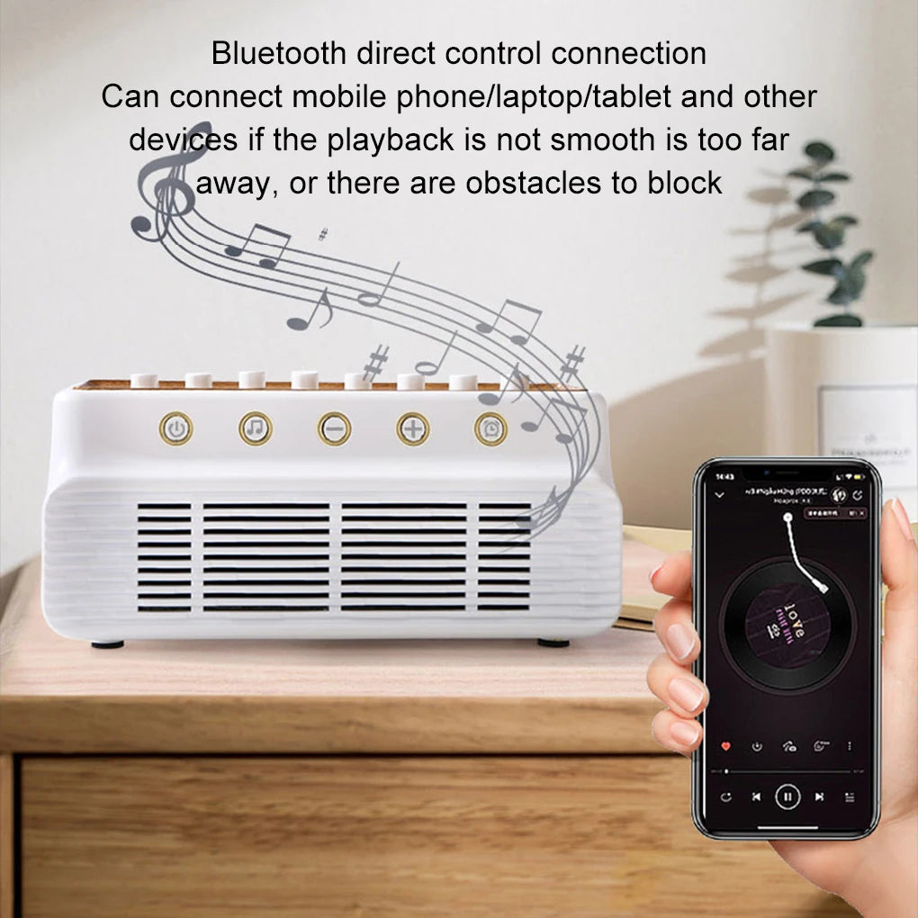 Portable Baby White Noise Machine & Bluetooth Speaker – 8 Soothing Sounds for Sleep