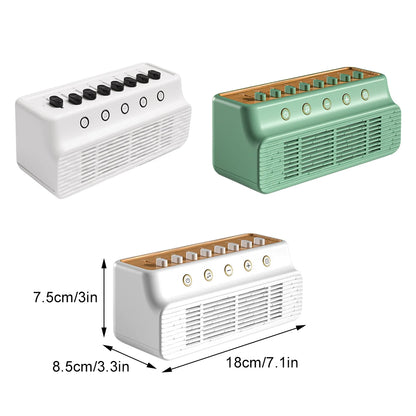 Portable Baby White Noise Machine & Bluetooth Speaker – 8 Soothing Sounds for Sleep
