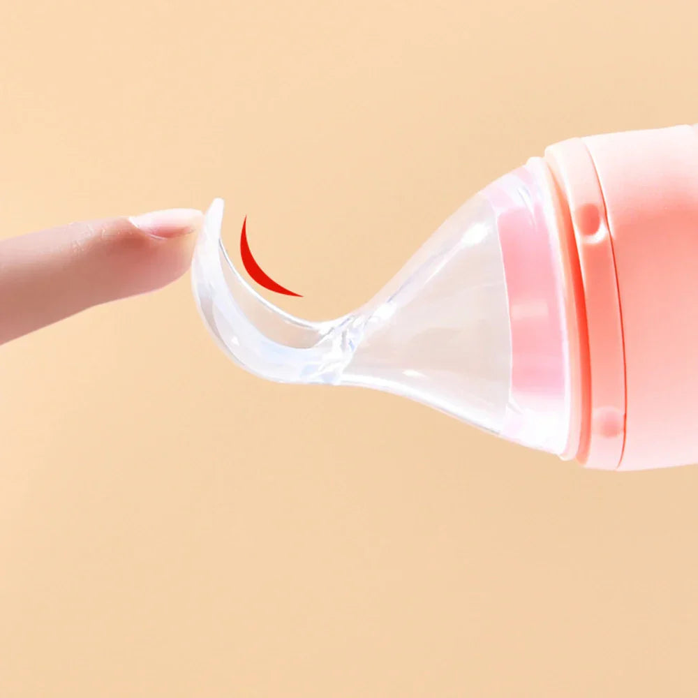 Baby Fruit Feeder Pacifier: Self Feeding Baby Food Feeder for Teething Relief - 90ML