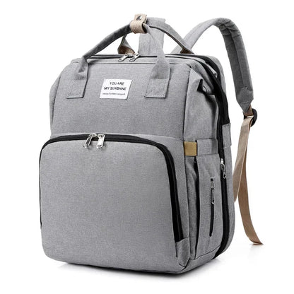 Large Capacity Mummy Diaper Backpack with Changing Mat – Baby Nursing Bag 36–55L for Travel