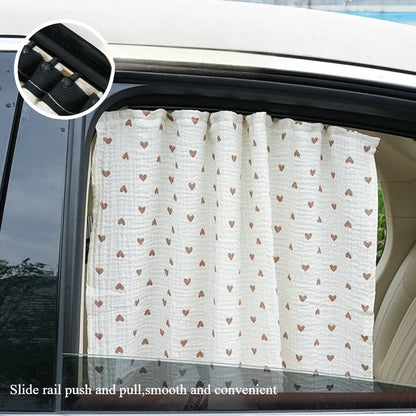 Kids Car Window Sun Shade Curtains – UV & Heat Protection