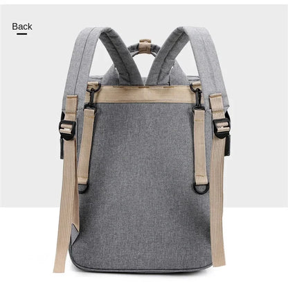 Large Capacity Mummy Diaper Backpack with Changing Mat – Baby Nursing Bag 36–55L for Travel