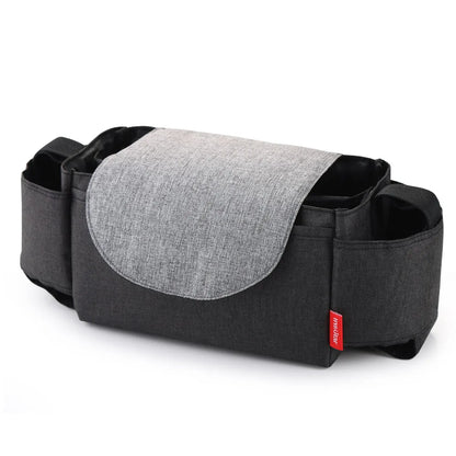 Insulated Baby Bottle Bag & Diaper Organiser – Stroller Mummy Bag for Milk Bottle Storage