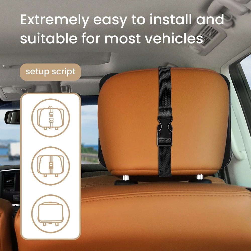 Shatterproof Baby Car Mirror – Universal Rear-Facing Seat Rearview Mirror, Easy Install