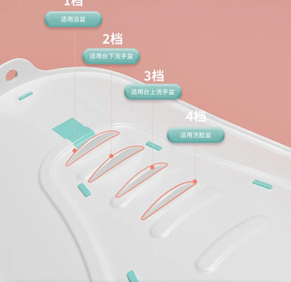 New Infant Baby Washing Ass Artifact Portable Baby Washing Fart Basin Newborns Washing PP Tub Supplies Baby Bathtub Baby Care