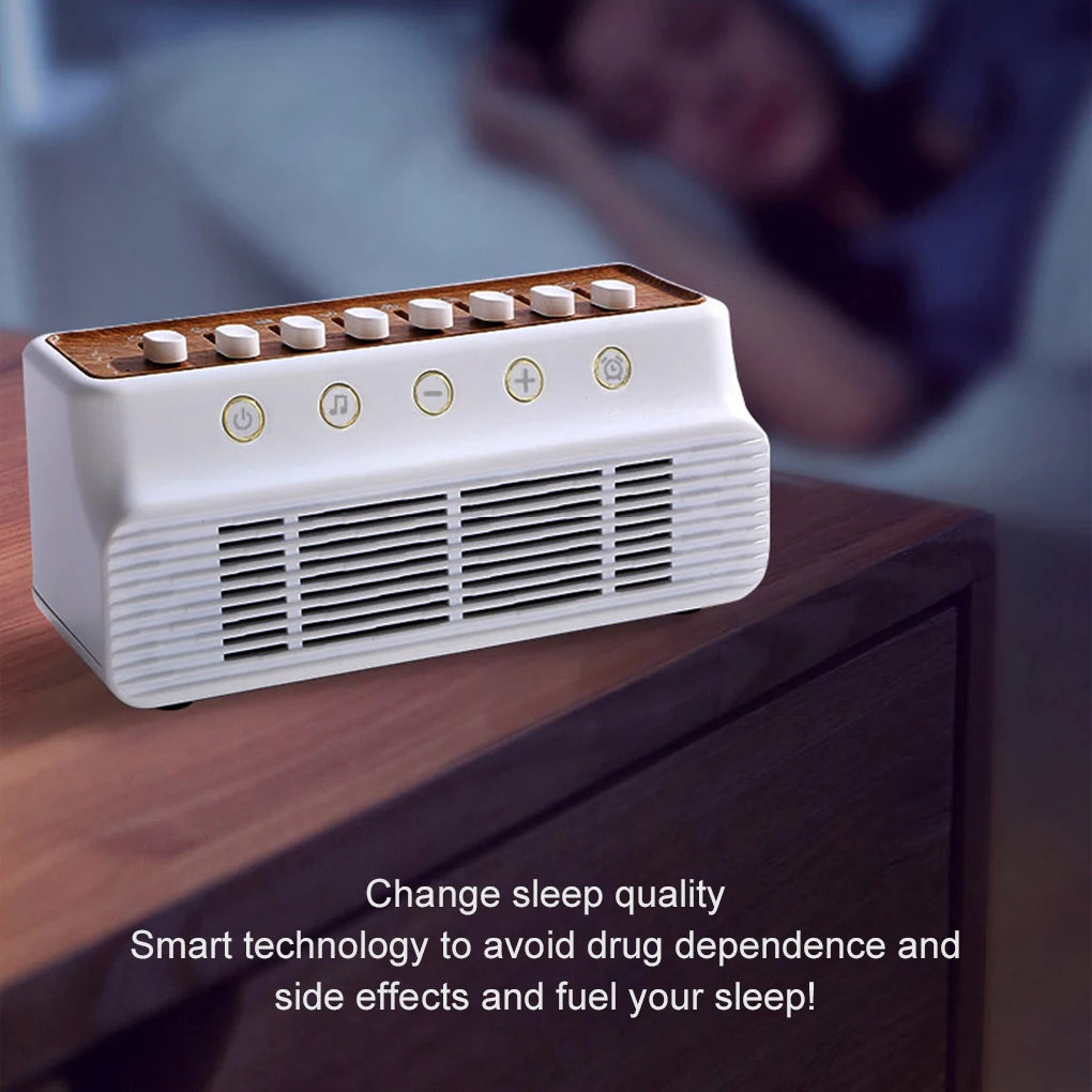 Portable Baby White Noise Machine & Bluetooth Speaker – 8 Soothing Sounds for Sleep