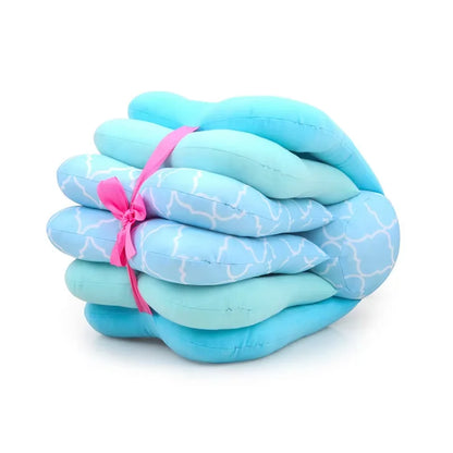 Multi-Function Nursing Pillow for Breastfeeding & Bottle Feeding – 100% Cotton Maternity Cushion for Newborns