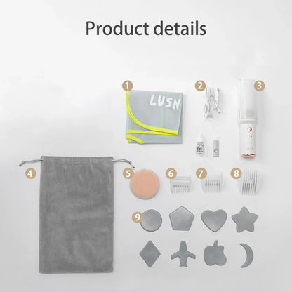 Hair-absorbing Hair Clipper Baby Electric Razor Baby Hair Clipper Children Waterproof Adult Household Electric Clipper