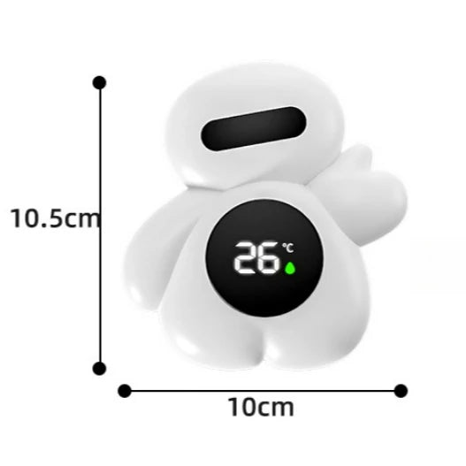 Seal-Shaped Baby Bath Temperature Monitor – Digital LED Floating Thermometer