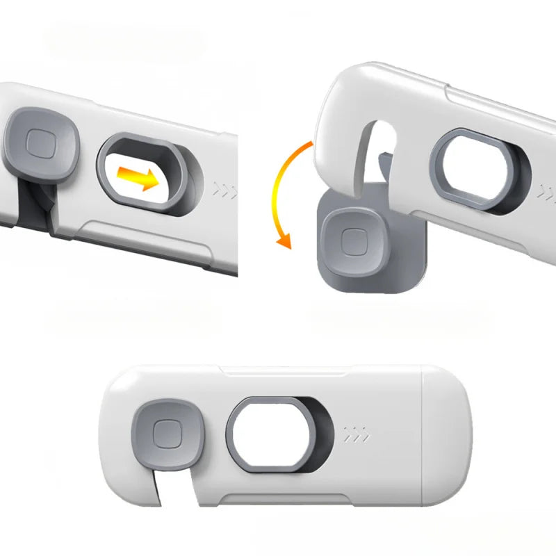 Child Safety Cabinet Locks 2-Pack – No-Tool Installation, Universal Fit for Drawers, Fridges & Cupboards