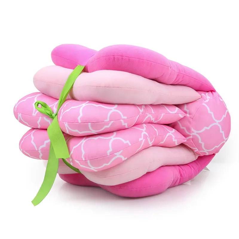Multi-Function Nursing Pillow for Breastfeeding & Bottle Feeding – 100% Cotton Maternity Cushion for Newborns