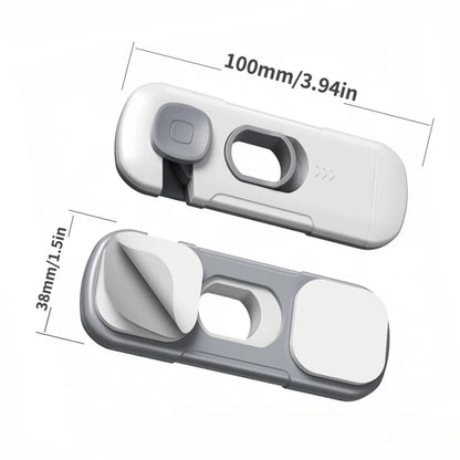 Child Safety Cabinet Locks 2-Pack – No-Tool Installation, Universal Fit for Drawers, Fridges & Cupboards