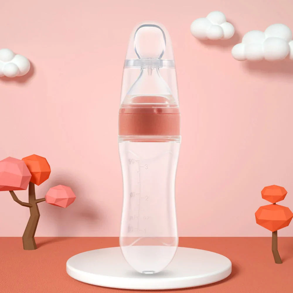 Baby Fruit Feeder Pacifier: Self Feeding Baby Food Feeder for Teething Relief - 90ML