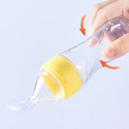 Baby Fruit Feeder Pacifier: Self Feeding Baby Food Feeder for Teething Relief - 90ML