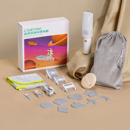 Hair-absorbing Hair Clipper Baby Electric Razor Baby Hair Clipper Children Waterproof Adult Household Electric Clipper