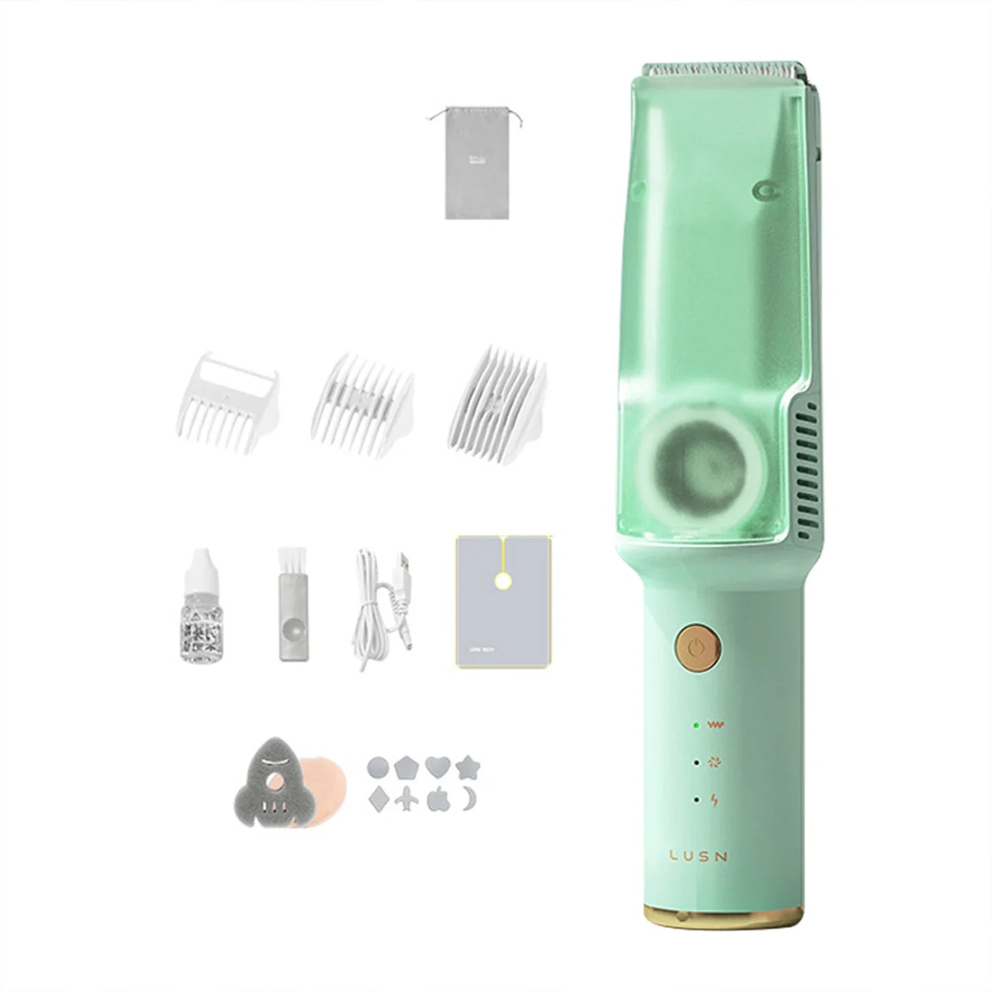 Hair-absorbing Hair Clipper Baby Electric Razor Baby Hair Clipper Children Waterproof Adult Household Electric Clipper