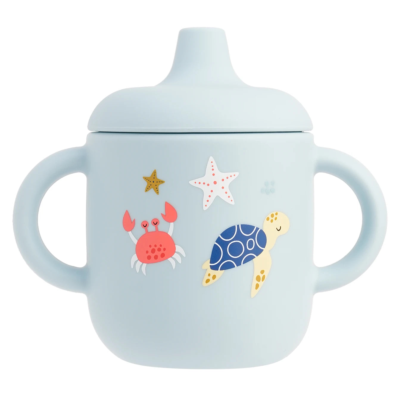 Silicone Baby Training Cup with Handle – BPA-Free, Leak-Proof, Dishwasher Safe for Ages 0–3