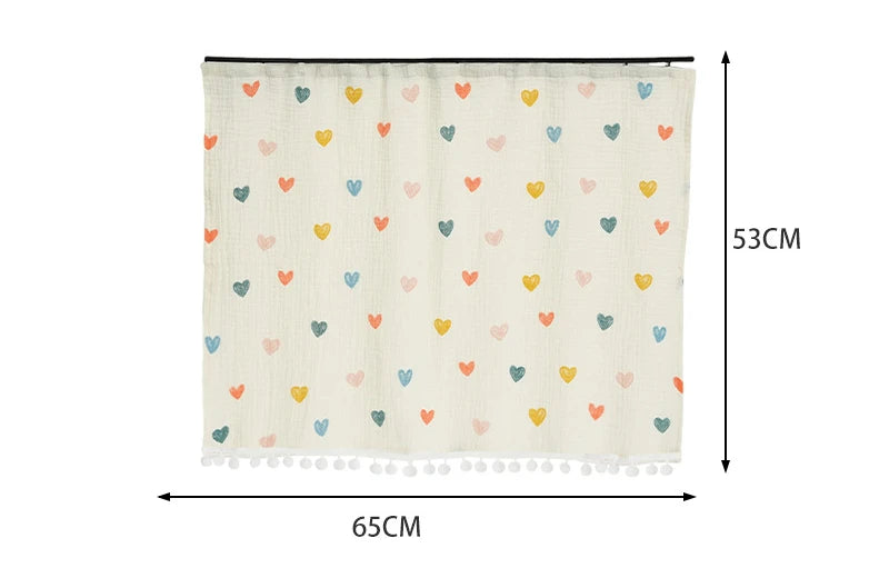 Kids Car Window Sun Shade Curtains – UV & Heat Protection