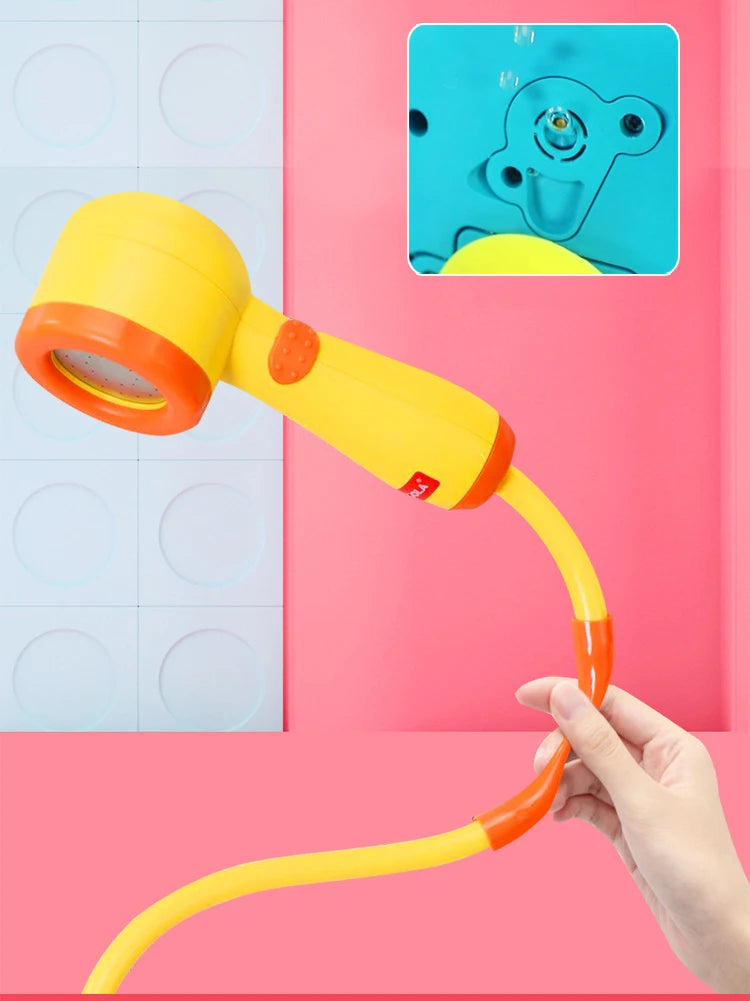 Duck Spray Water Bath Toy – Baby Shower Bathtub Water Toy Set