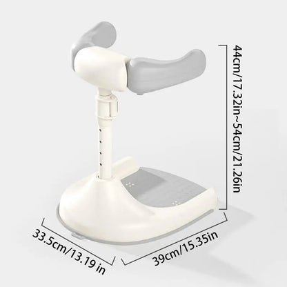 Non-Slip Baby Shower Stand – Foldable Adjustable Height Bath Support for Toddlers