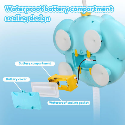 Elephant musical bubble maker bath toy image 5