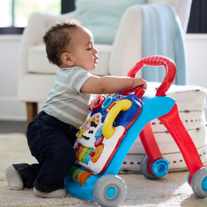 VTech Sit-to-Stand Musical Learning Walker – Blue image 11