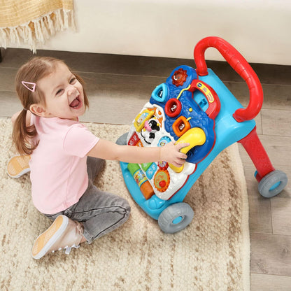 VTech Sit-to-Stand Musical Learning Walker – Blue image 15