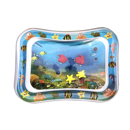 Large Inflatable Baby Water Play Mat for Tummy Time