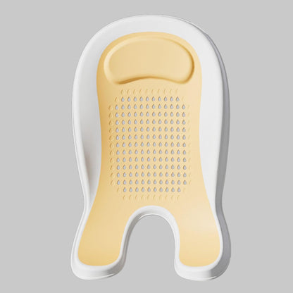 Yellow foldable newborn bath support image 8